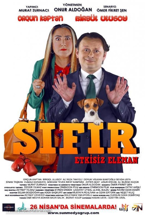Sifir: Etkisiz Eleman - Turkish Movie Poster