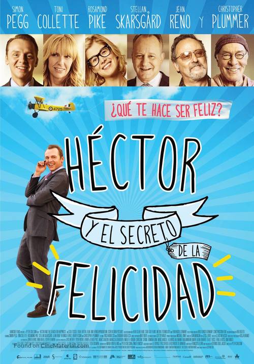 Hector and the Search for Happiness - Spanish Movie Poster