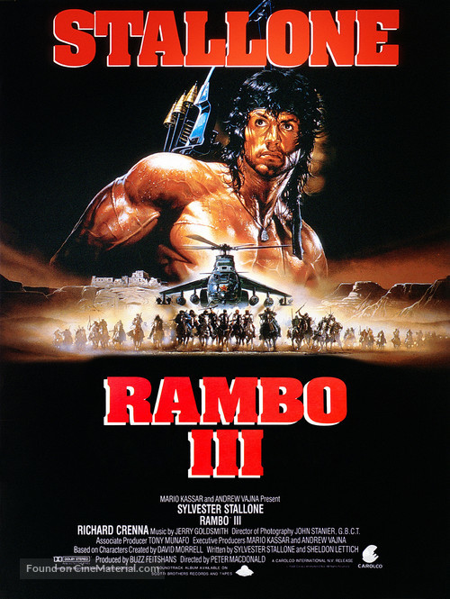 Rambo III - Movie Poster