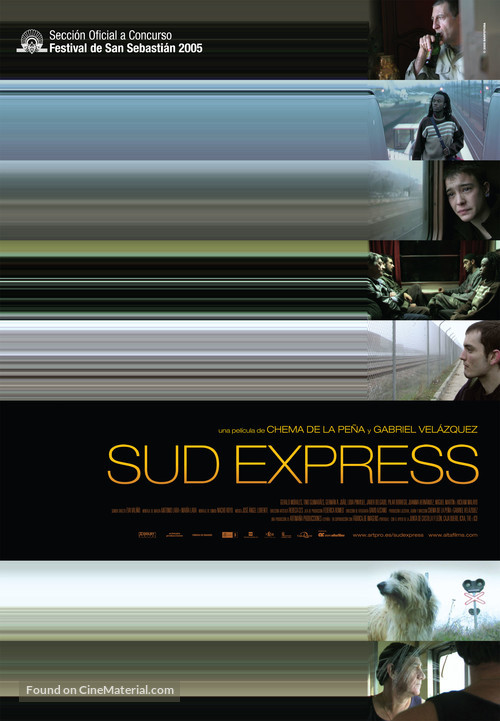 Sud express - Spanish Movie Poster