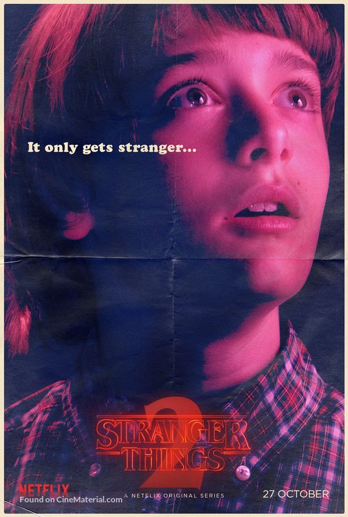 &quot;Stranger Things&quot; - British Movie Poster