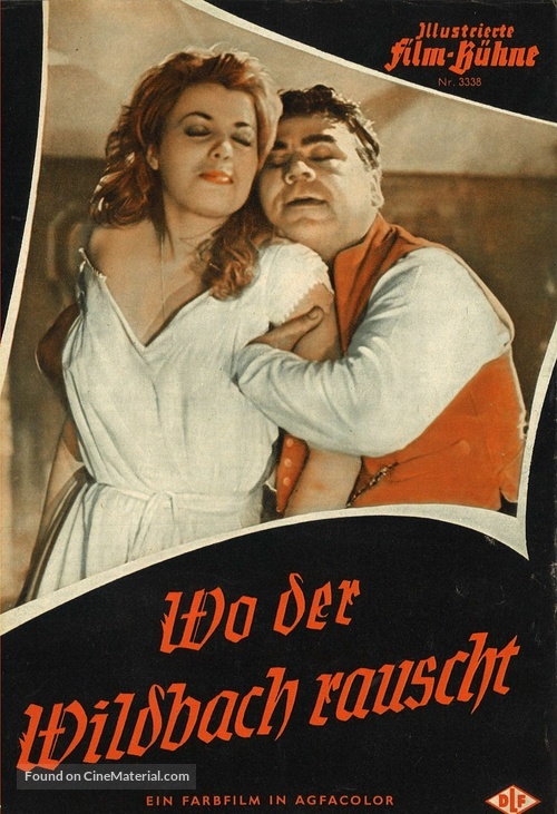 Wo der Wildbach rauscht - German poster