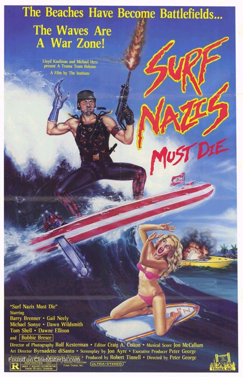 Surf Nazis Must Die - Movie Poster