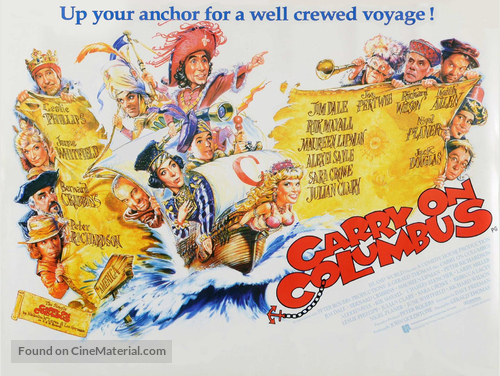 Carry on Columbus - British Movie Poster