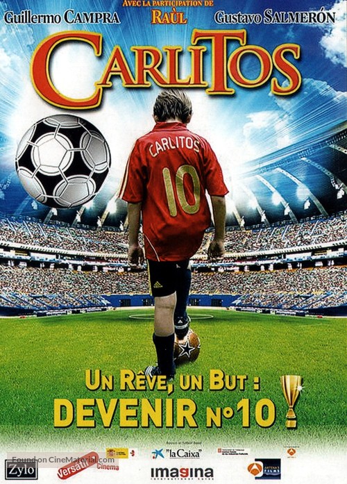 Carlitos y el campo de los sue&ntilde;os - French DVD movie cover