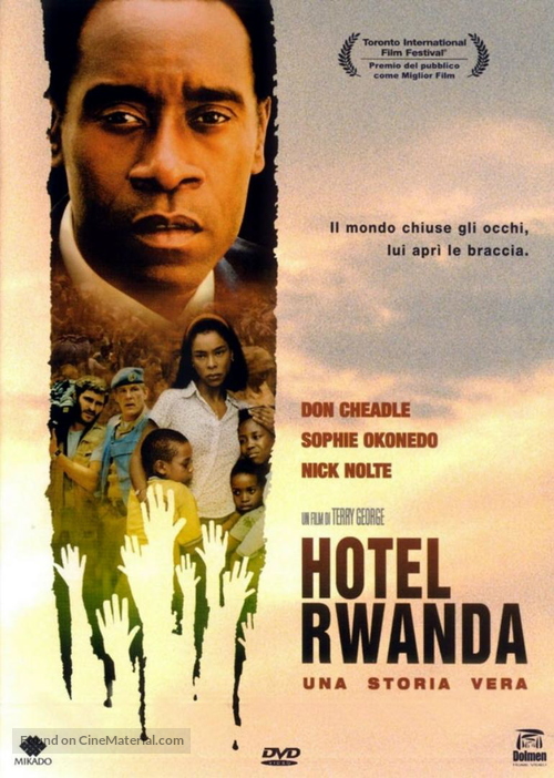 Hotel Rwanda - Italian Movie Cover