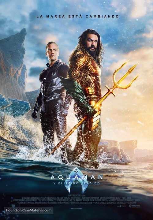 Aquaman and the Lost Kingdom - Spanish Movie Poster