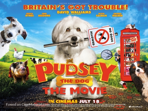 Pudsey the Dog: The Movie - British Movie Poster