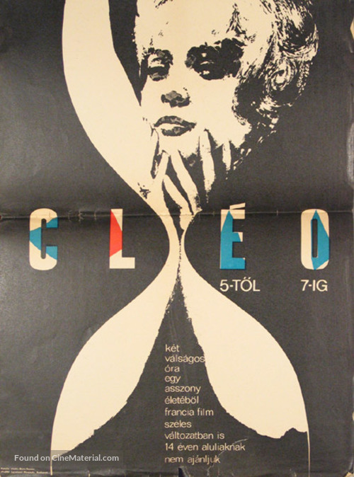 Cl&eacute;o de 5 &agrave; 7 - Hungarian Movie Poster