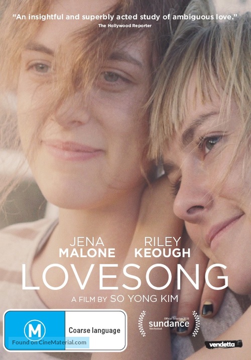 Lovesong - Australian DVD movie cover