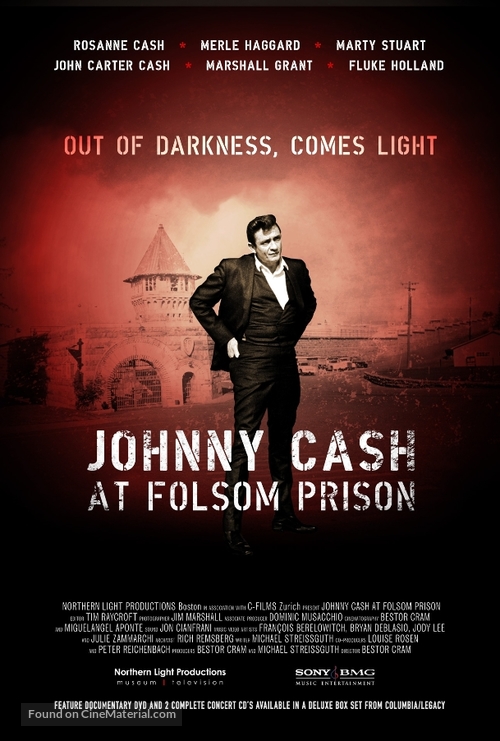 Johnny Cash at Folsom Prison - Movie Poster