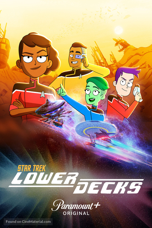 &quot;Star Trek: Lower Decks&quot; - Video on demand movie cover