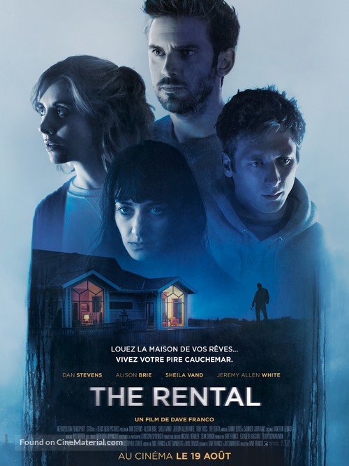 The Rental - French Movie Poster