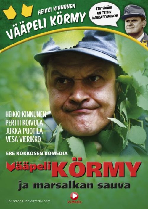 V&auml;&auml;peli K&ouml;rmy ja marsalkan sauva - Finnish Movie Cover