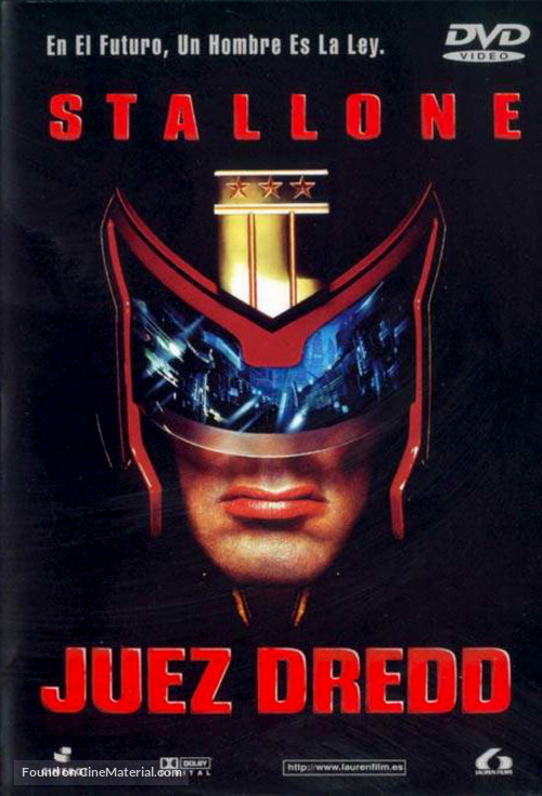 Judge Dredd - Spanish Movie Cover
