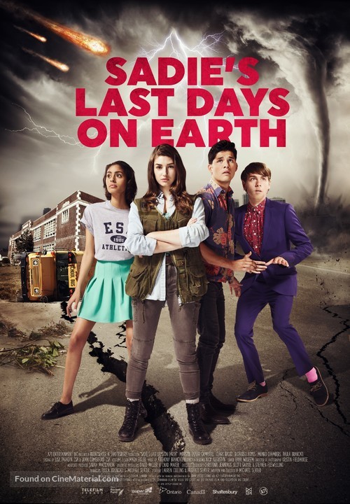 Sadie&#039;s Last Days on Earth - Canadian Movie Poster