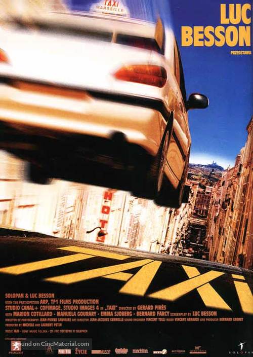 Taxi - Polish Movie Poster