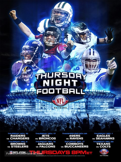 &quot;NFL Thursday Night Football&quot; - Movie Poster