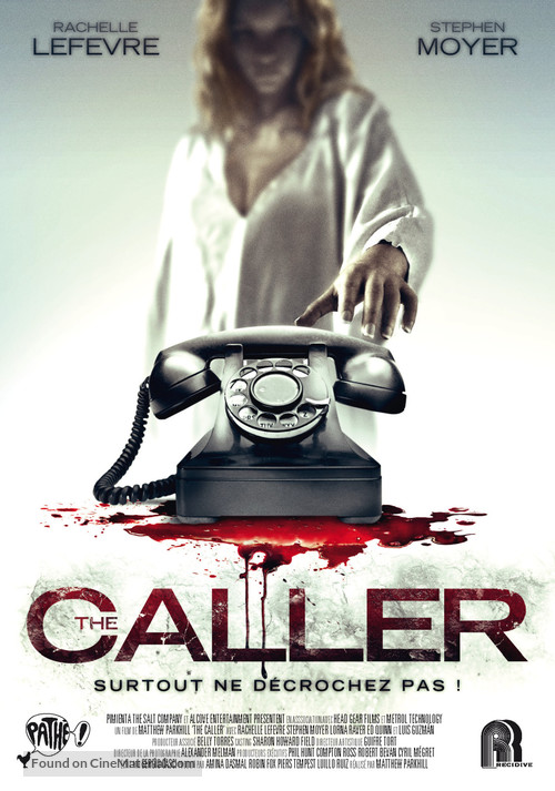 The Caller - French DVD movie cover