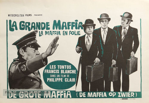 La grande maffia... - Belgian Movie Poster