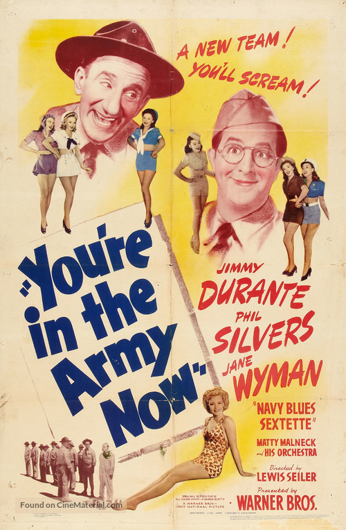 You&#039;re in the Army Now - Movie Poster