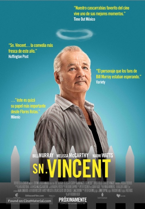 St. Vincent - Mexican Movie Poster