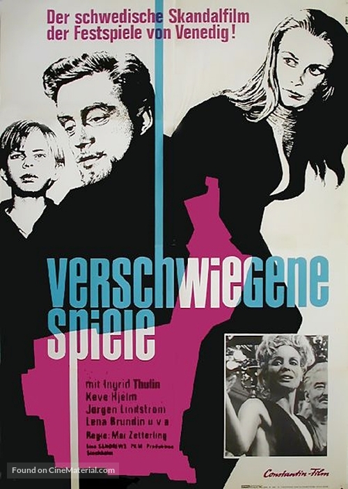 Nattlek - German Movie Poster