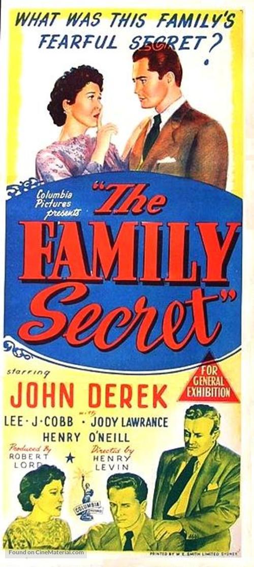 The Family Secret - Australian Movie Poster