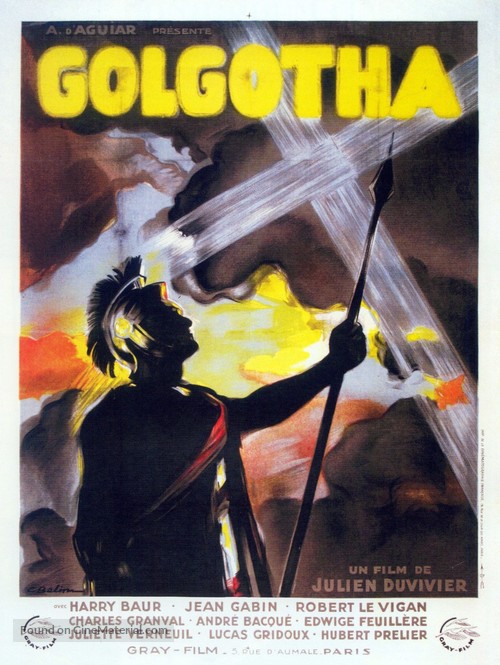 Golgotha - French Movie Poster