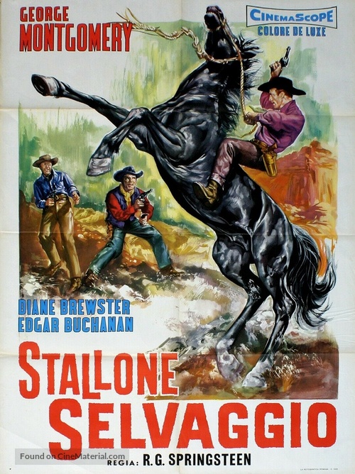 King of the Wild Stallions - Italian Movie Poster