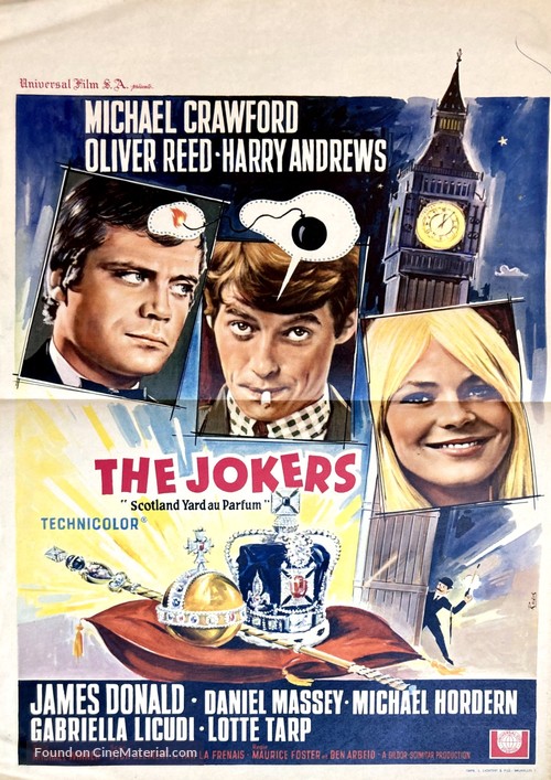 The Jokers - Belgian Movie Poster