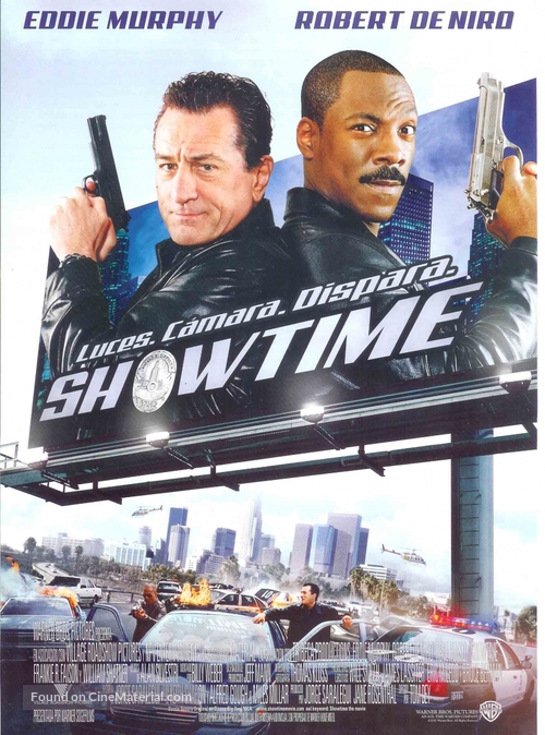 Showtime - Spanish Movie Poster