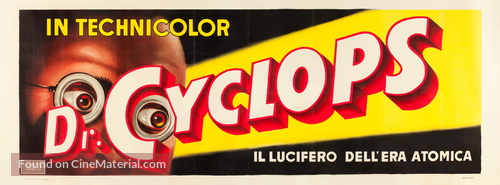 Dr. Cyclops - Italian Movie Poster