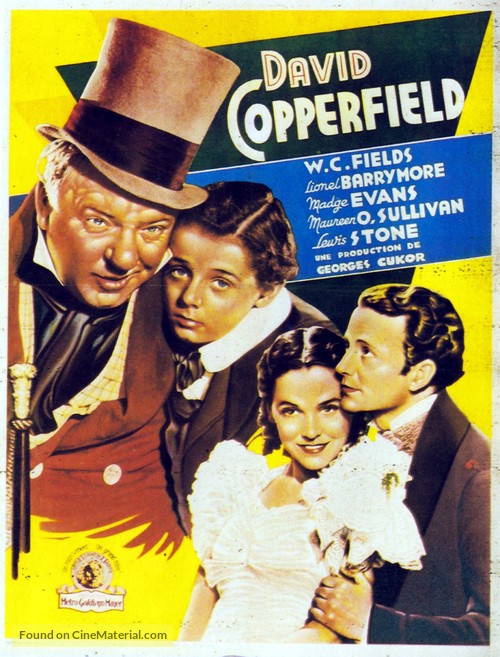 The Personal History, Adventures, Experience, &amp; Observation of David Copperfield the Younger - Belgian Movie Poster
