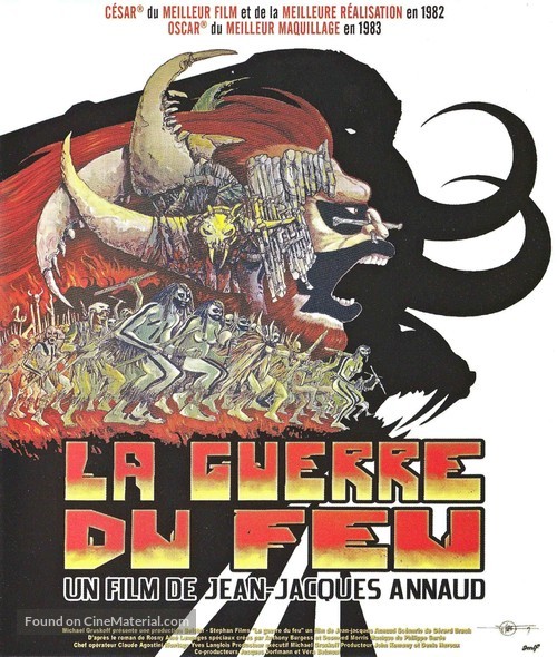 La guerre du feu - French DVD movie cover