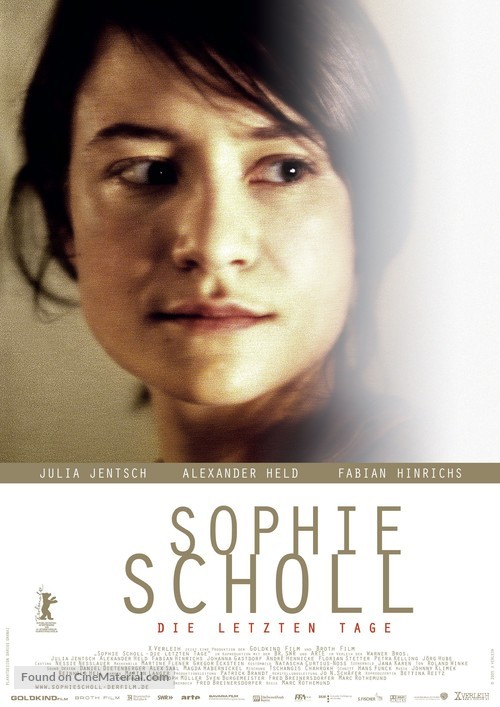 Sophie Scholl - Die letzten Tage - German Movie Poster