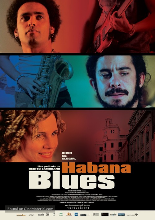 Habana Blues - Argentinian Movie Poster