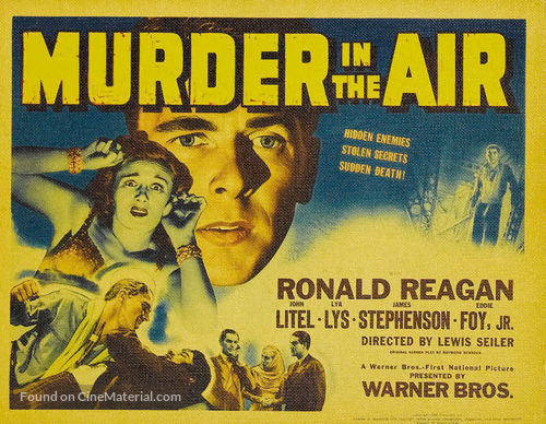 Murder in the Air - Movie Poster