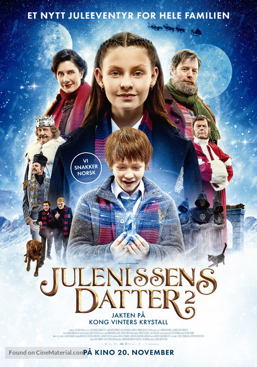 Julemandens datter 2 - Danish Movie Poster