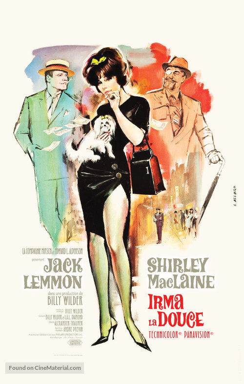 Irma la Douce - French Movie Poster