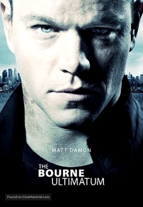 The Bourne Ultimatum - British Movie Poster