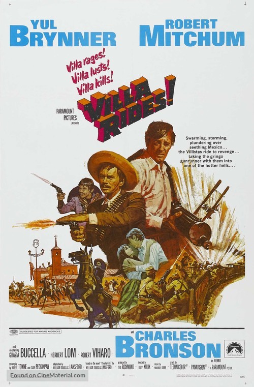 Villa Rides - Movie Poster