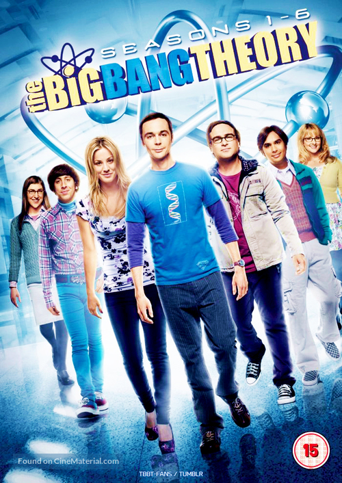 &quot;The Big Bang Theory&quot; - British DVD movie cover