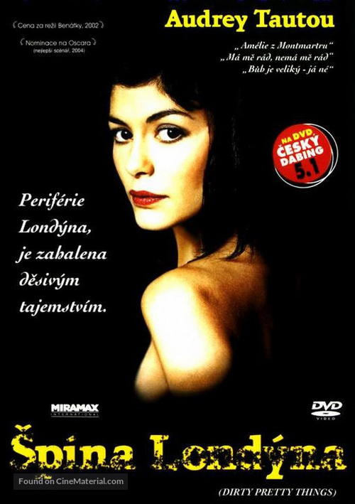 Dirty Pretty Things - Czech Movie Cover