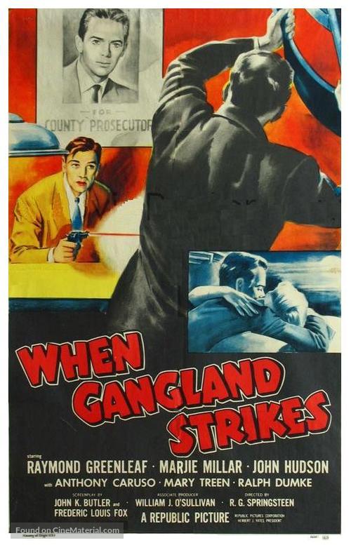 When Gangland Strikes - Movie Poster
