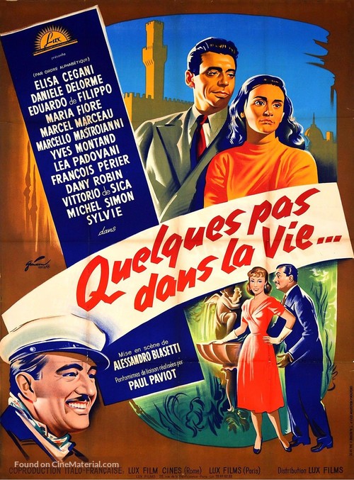 Tempi nostri - French Movie Poster