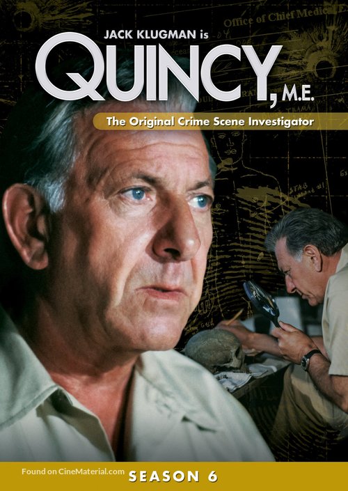 &quot;Quincy M.E.&quot; - DVD movie cover