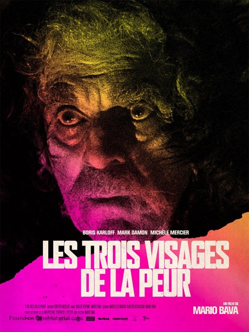 I tre volti della paura - French Re-release movie poster