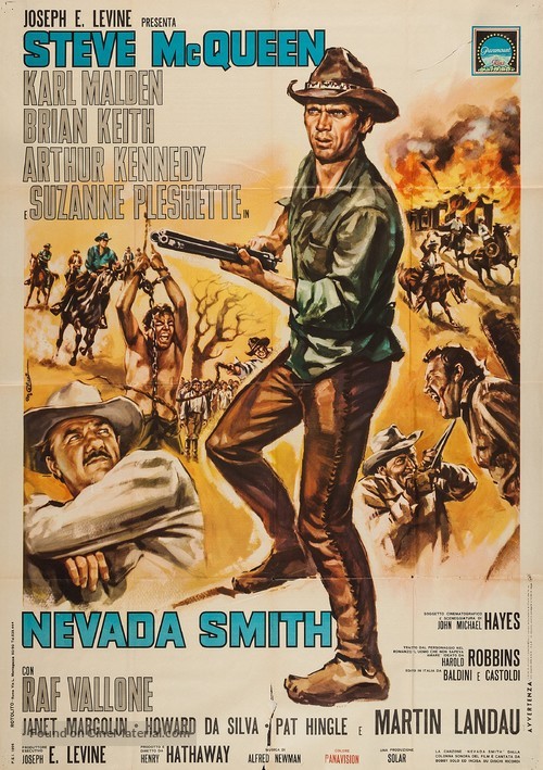 Nevada Smith - Italian Movie Poster