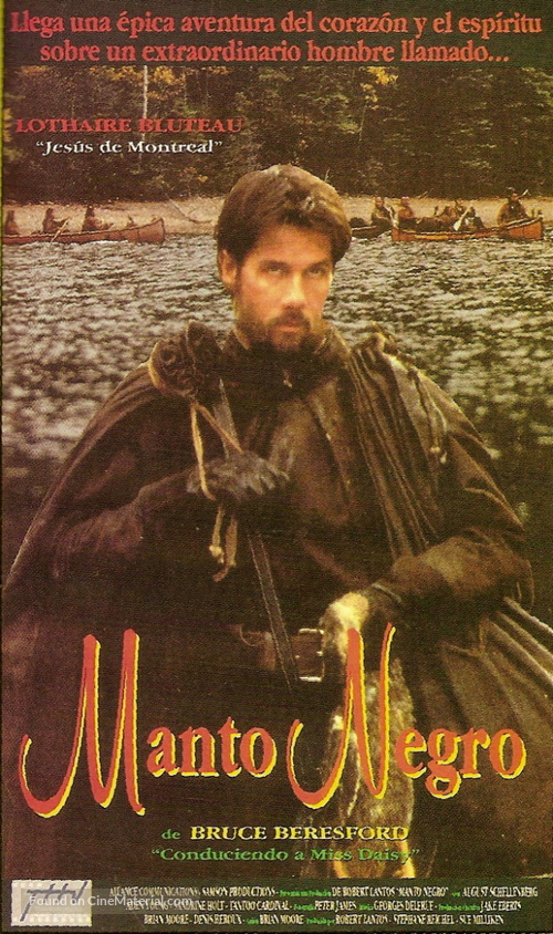 Black Robe - Argentinian VHS movie cover